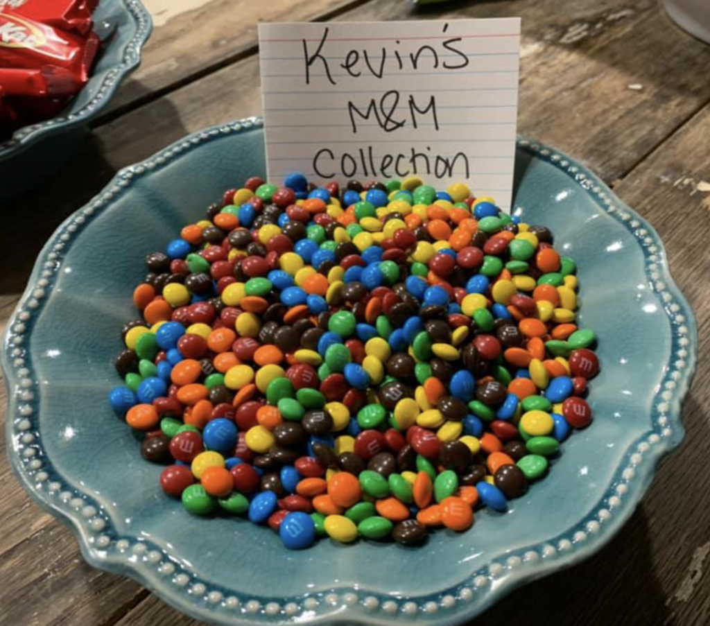 Kevin's M&M collection